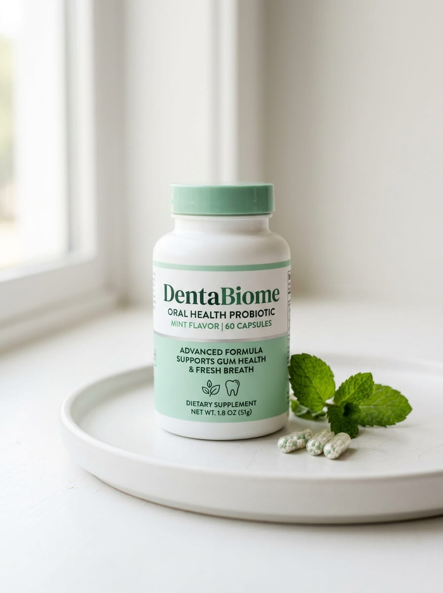 DentaBiome supplement bottle